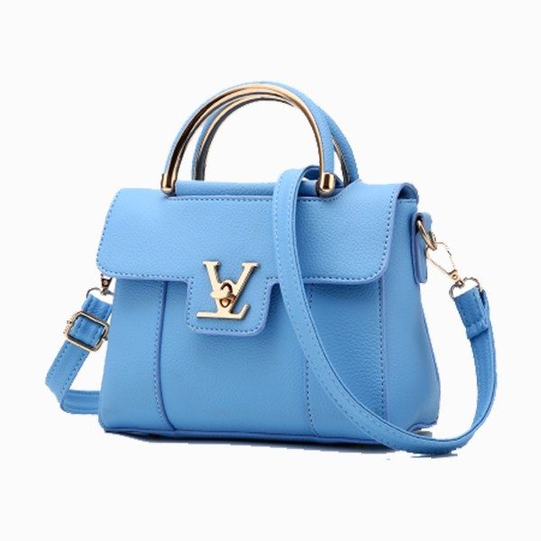Blue sea luxury woman handbag